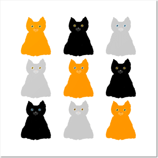 Kitty Colors Posters and Art